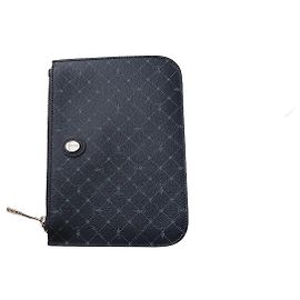Clutch Trussardi em couro azul Azul