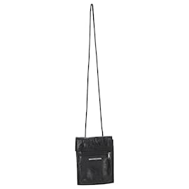 Balenciaga-Bolsa Balenciaga Explorer Arena Strap em couro preto-Preto