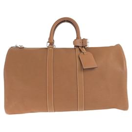 Louis Vuitton-Louis Vuitton Keepall Epi Boston Bag-Brown