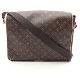 Louis Vuitton-Louis Vuitton Abbesses Monogram Shoulder Bag-Brown