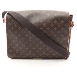 Bolsa de Ombro Monogram Abbesses da Louis Vuitton Marrom