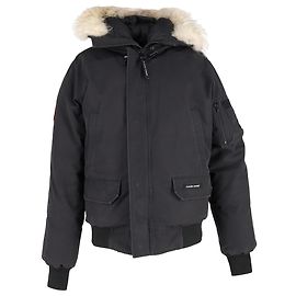 Canada Goose Chilliwack Bomber Jacket in Black Polyester Black