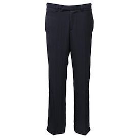 Prada Straight-Leg Trousers in Black Polyester Black