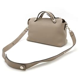 Fendi-Fendi Leather By The Way 2way Bag 8BL124-Grey