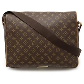 Louis Vuitton-Louis Vuitton Monogram Abbesses Shoulder Bag M45257-Brown