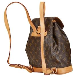 Louis Vuitton-Louis Vuitton Monogram Montsouris MM Backpack M51136-Brown