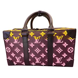 Louis Vuitton-Louis Vuitton Monogram Speedy Soft Trunk 2way Bag M45025-Brown