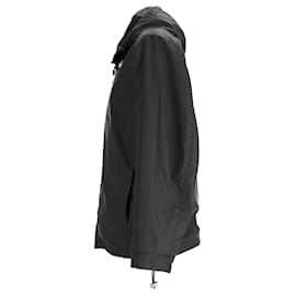 Sandro-Sandro Technical Fabric Jacket in Black Polyester-Black
