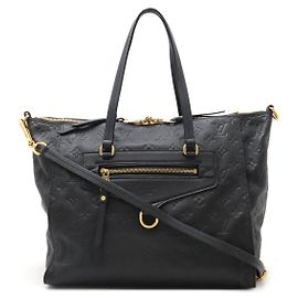 Bolsa 2 em 1 Louis Vuitton Monogram Empreinte Lumineuse PM M93410 Azul