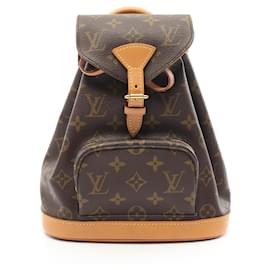 Louis Vuitton-Louis Vuitton Monogram Mini Montsouris Backpack M51137-Brown