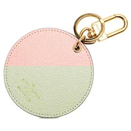 Louis Vuitton-Louis Vuitton Monogram Bag Charm Key Holder-Pink
