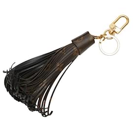 Louis Vuitton-Louis Vuitton Monogram Tassel Bag Charm Brown-Brown