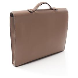 Hermès-Hermes Sac a Depeches Evercolor Business Bag-Brown