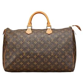 Louis Vuitton-Louis Vuitton Speedy 40 Epi Boston Bag-Black