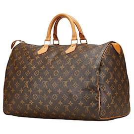 Louis Vuitton-Louis Vuitton Speedy 40 Epi Boston Bag-Black
