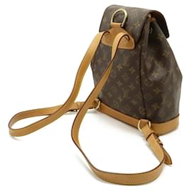 Louis Vuitton-Louis Vuitton Monogram Montsouris 2way Backpack M51136-Brown