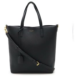 Yves Saint Laurent Sac à main 2 en 1 en cuir Saint Laurent Paris 498612 Noir