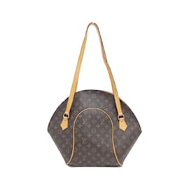Louis Vuitton-Louis Vuitton Monogram Ellipse Shopping Shoulder Bag-Brown