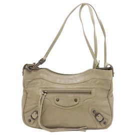 Balenciaga 242803 A Bolsa de Ombro Hip Cinza