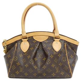 Sac à main Louis Vuitton Monogram Tivoli PM Marron Monogramme