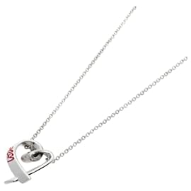 Tiffany & Co-Colar LOVE em forma de coração Loving Heart da Tiffany-Prata
