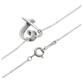 Tiffany & Co-Colar LOVE em forma de coração Loving Heart da Tiffany-Prata
