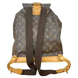 Louis Vuitton-Louis Vuitton Monogram Montsouris GM Backpack-Brown,Monogram