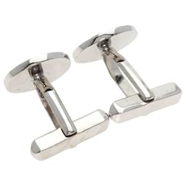 Bulgari-Bvlgari Lapis Lazuli Cufflinks in 18K White Gold-Other