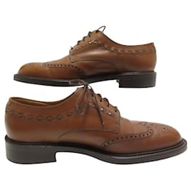 JM Weston-JM WESTON COUNTRY GENTS 331 DERBY FLOWER TIP 8D 42 LEATHER SHOES-Camel