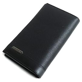 Bulgari-Bvlgari Serpenti Scalia Men's Long Wallet-Black