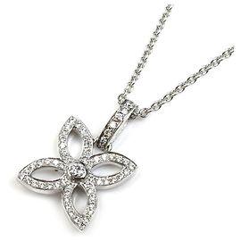 Collar Péndulo de Diamante en Oro Blanco de 18K Louis Vuitton Otro