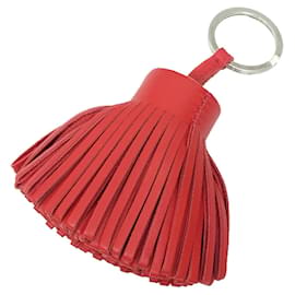 Hermès Hermes Carmen Key Ring Holder Charm Red