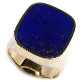 Anillo de Lápiz Lazuli en Oro Amarillo de 18K Gucci Otro