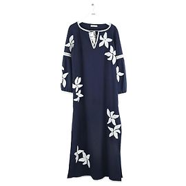 Tory Burch Blaue Kleid Blau
