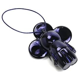 Louis Vuitton-Louis Vuitton Vivienne Mini Ornament Keyring-Navy blue