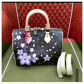 Louis Vuitton-Louis Vuitton x Takashi Murakami Speedy bandouliere 25 LIMITED EDITION.-Brown,Pink,Beige,Golden