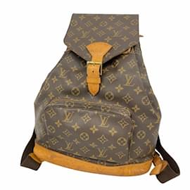 Louis Vuitton-Louis Vuitton Monogram Montsouris Backpack-Brown