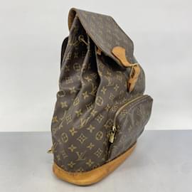 Louis Vuitton-Louis Vuitton Monogram Montsouris Backpack-Brown