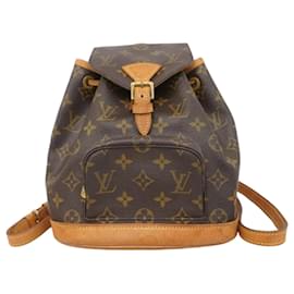 Louis Vuitton-Louis Vuitton Monogram Mini Montsouris Backpack-Brown