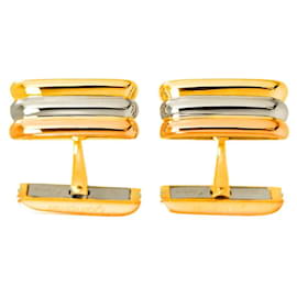Cartier-Abotoaduras Cartier Trinity em três cores de ouro-Outro