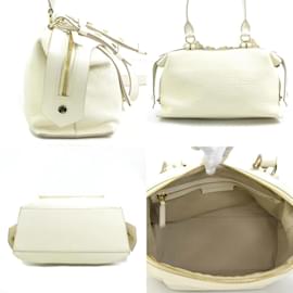 Givenchy-Givenchy Ivory Leather Handbag-Cream