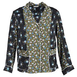 Blouse imprimée florale Noisette de Sandro Paris en viscose multicolore Multicolore