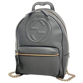 Gucci Backpack Soho 536192 Black