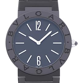 Bulgari-Bvlgari Quartz Black DLC Coating BB33S Watch-Other