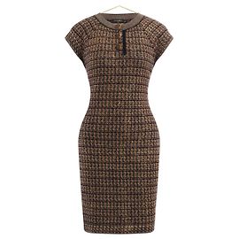 Chanel Robe chef-d'œuvre Paris / Byzance avec boutons Gripoix 46 FR Multicolore