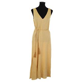 Forte Forte Robe en lin orange Orange