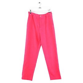 Forte Forte Rosa Baumwollgerade Hose Pink