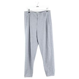 Forte Forte Pantalones de algodón gris Gris