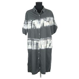 MKT studio Robe en coton kaki Kaki