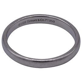 Anello nuziale Forever in platino Tiffany & Co Argento Metallico